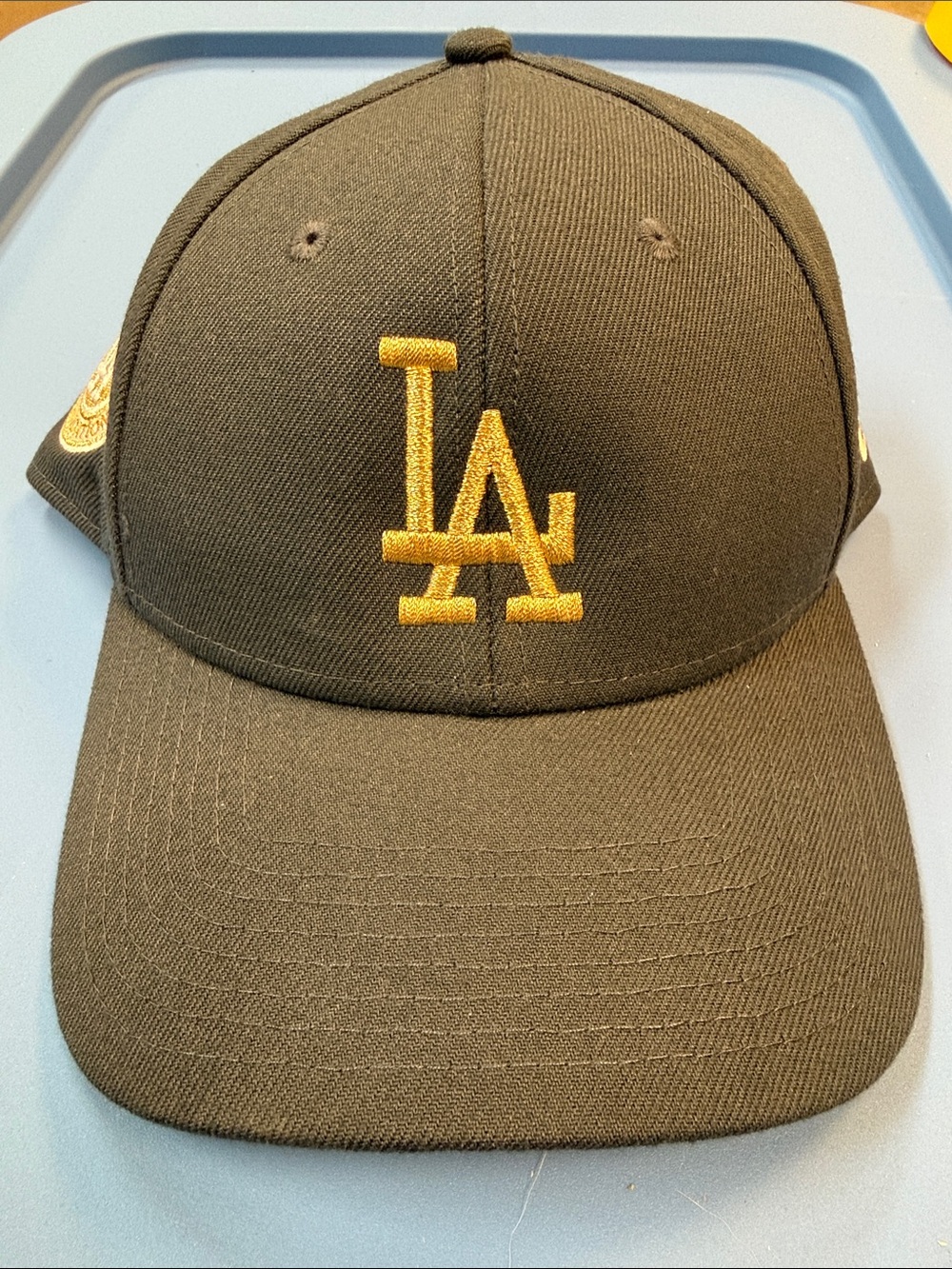 Limited Edition Grey Baseball Cap with Gold LA Dodger’s Logo- New